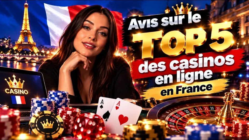 Avis sur le TOP 5 des casinos en ligne en France 🏆✨ Avis casino